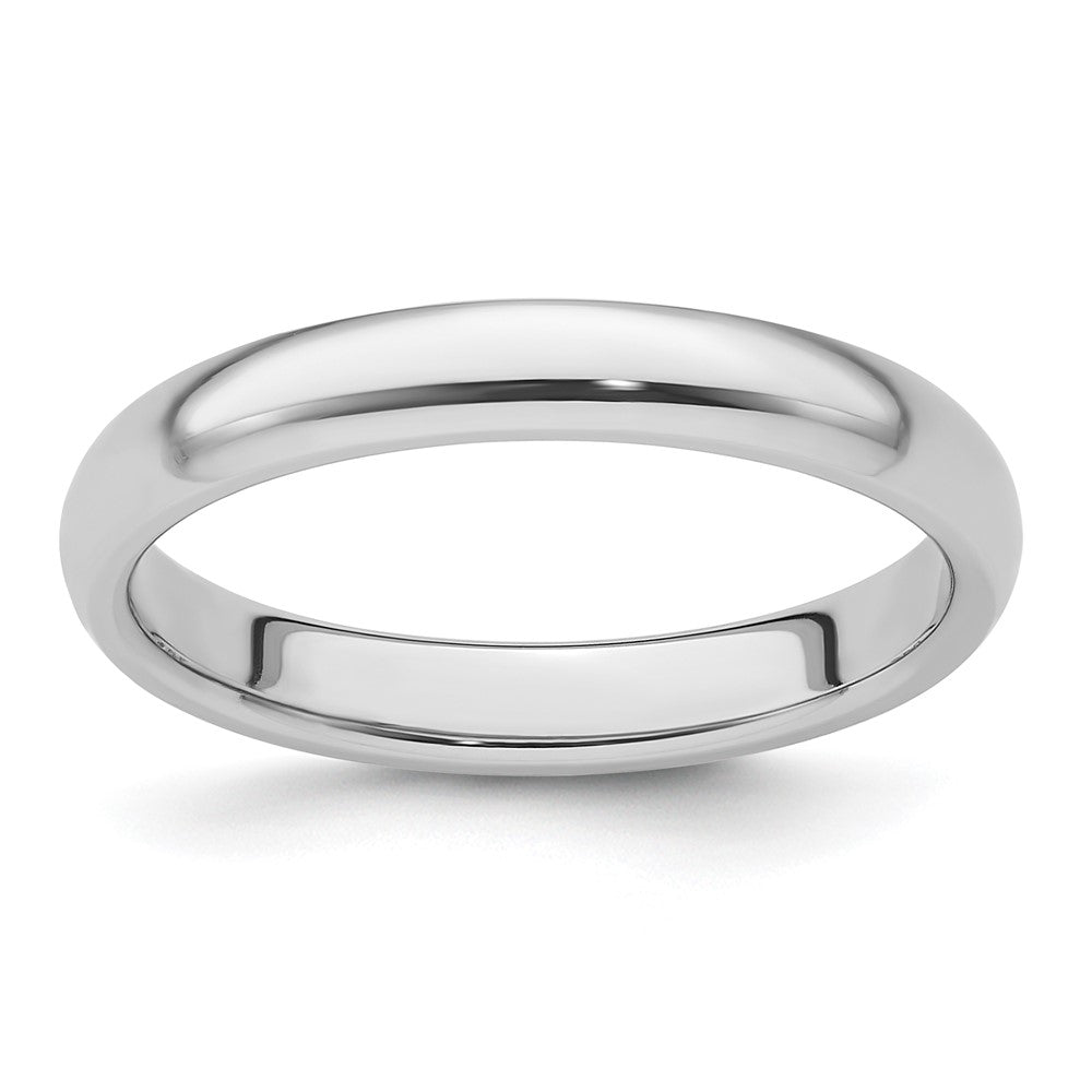 Solid;Casted;Polished;Engravable;Platinum;Comfort fit;Lightweight
