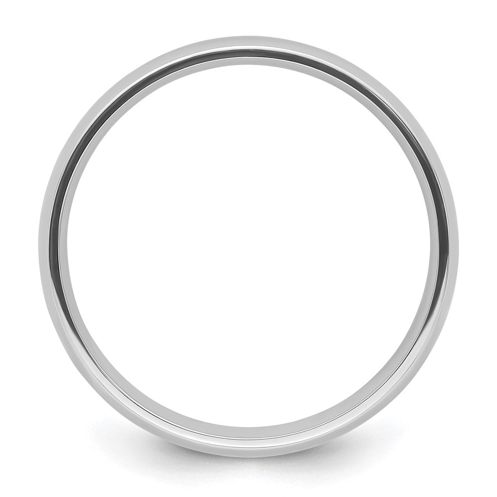 Platinum 5mm Lightweight Comfort-Fit Wedding Band Size 5.5
