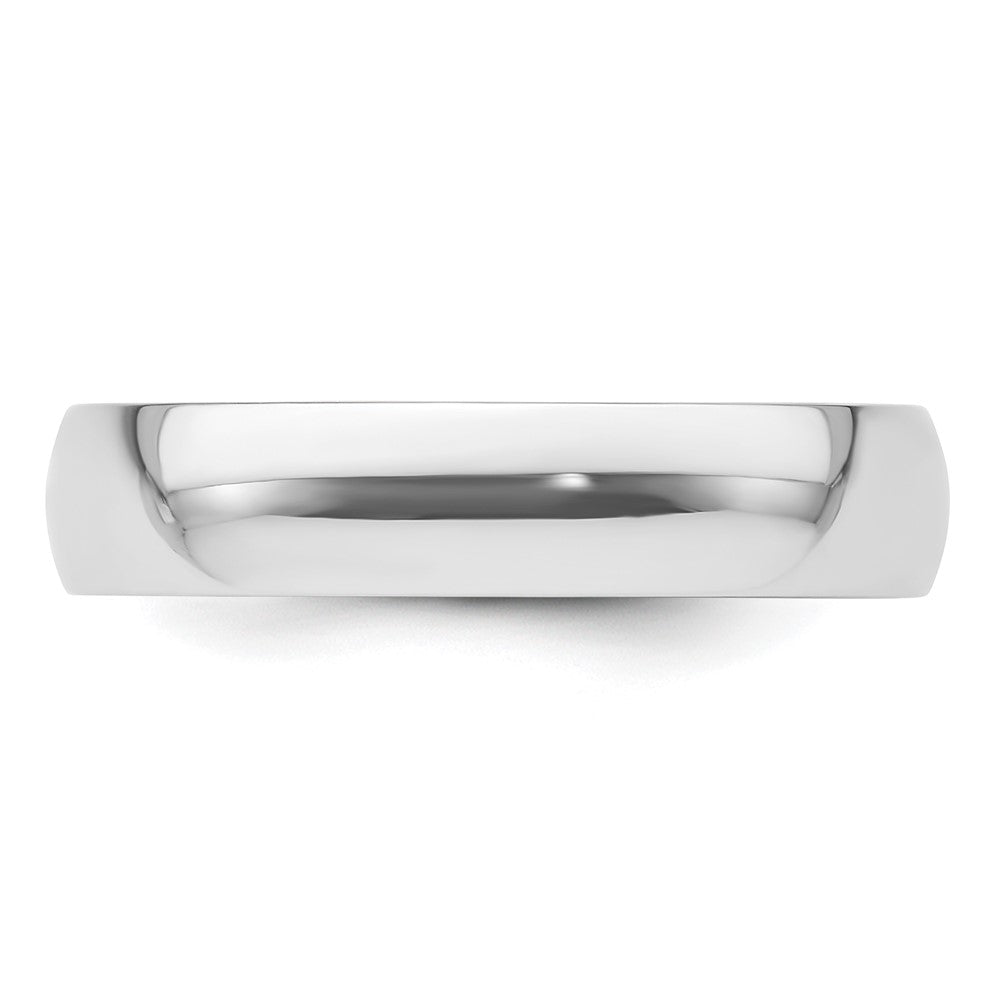 Platinum 5mm Lightweight Comfort-Fit Wedding Band Size 11.5