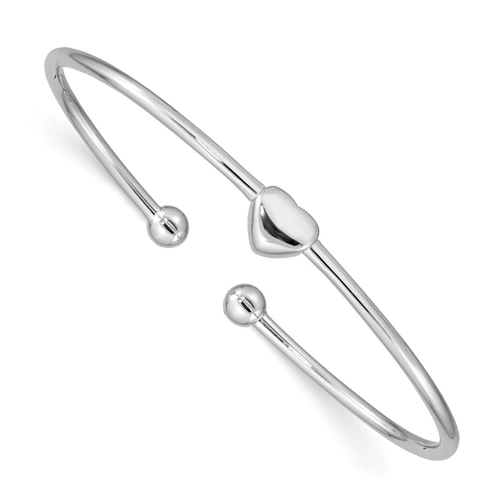 Polished;Sterling silver;Flexible
