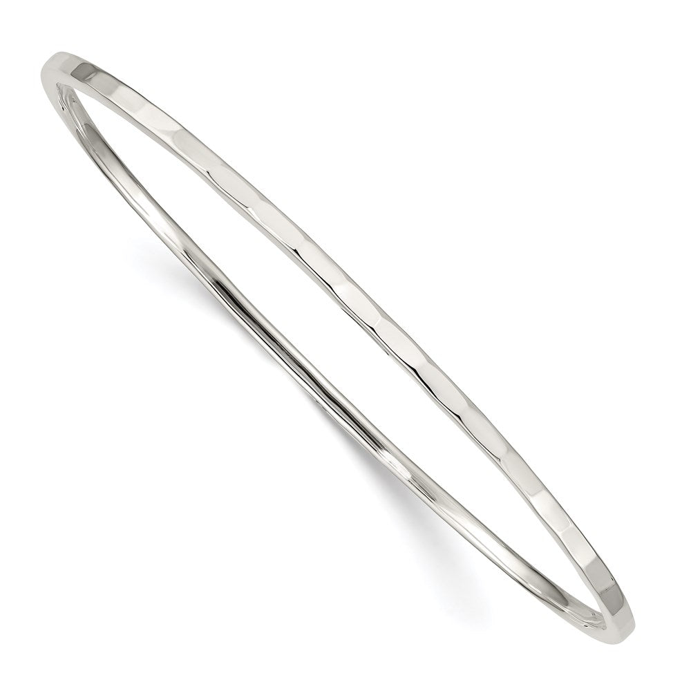 Polished;Sterling silver;Slip on;2mm thick