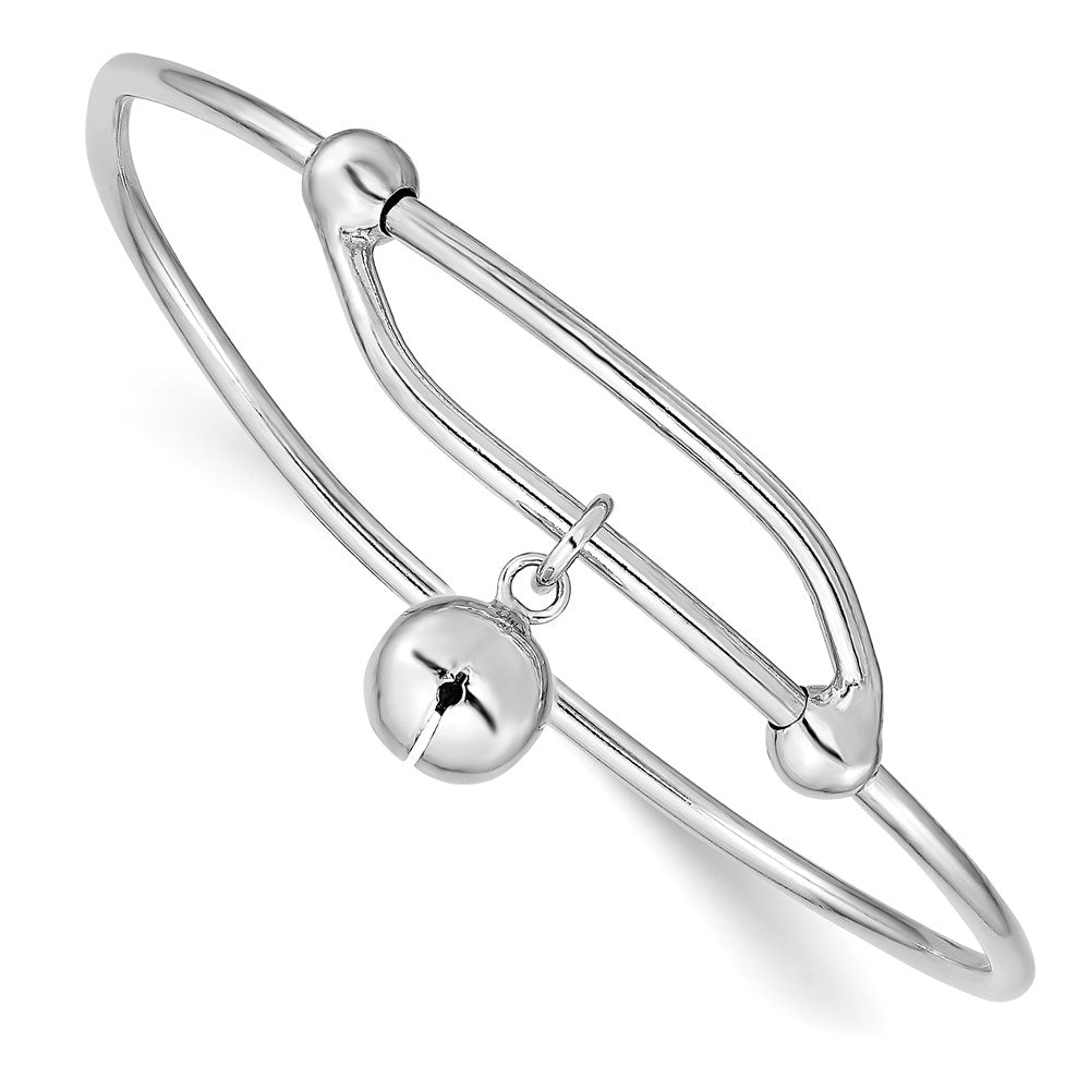 Polished;Sterling silver;Rhodium-plated;Adjustable