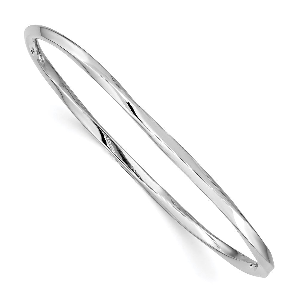 Solid;Polished;Sterling silver;Slip on;3.5mm thick