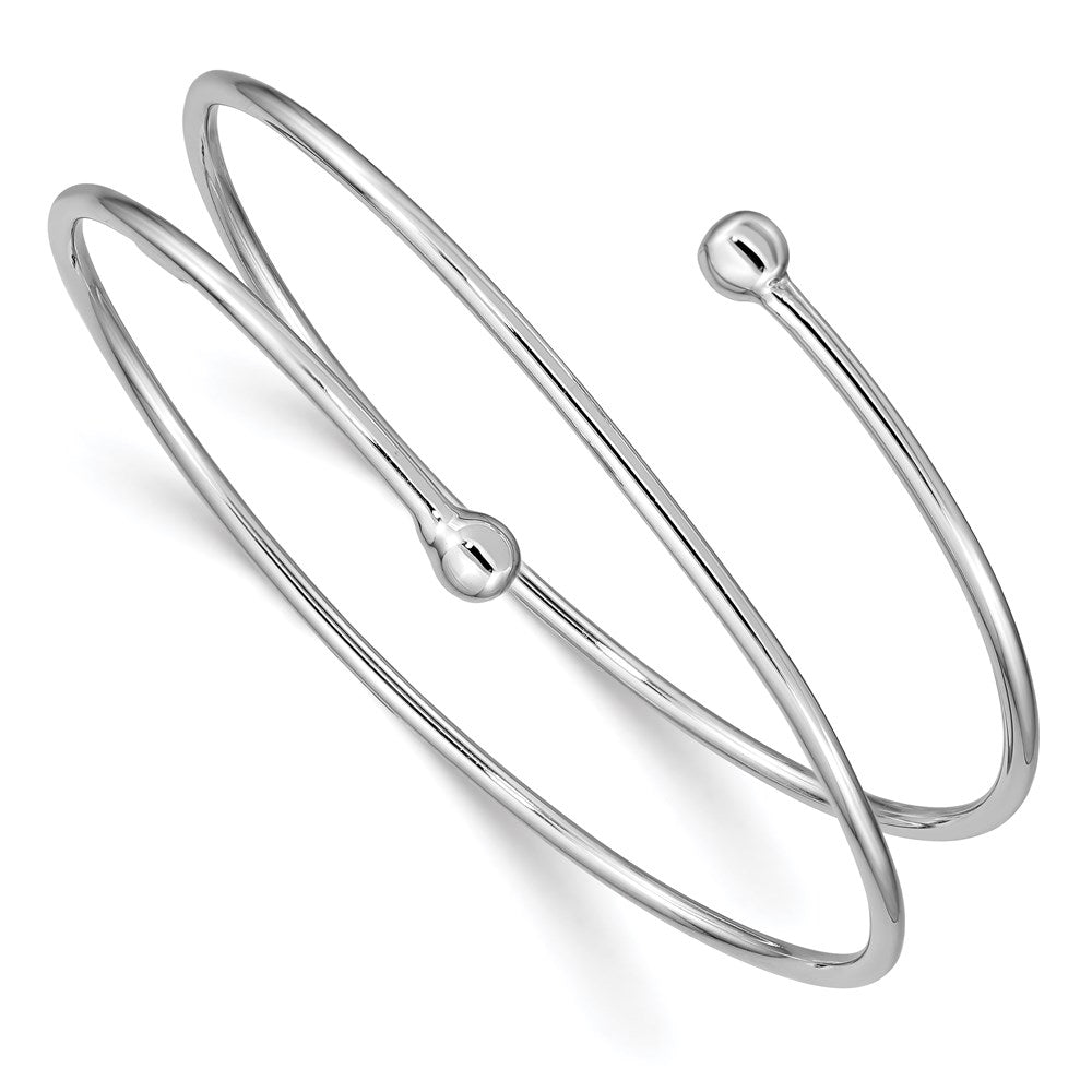 Polished;Hollow;Sterling silver;Slip on