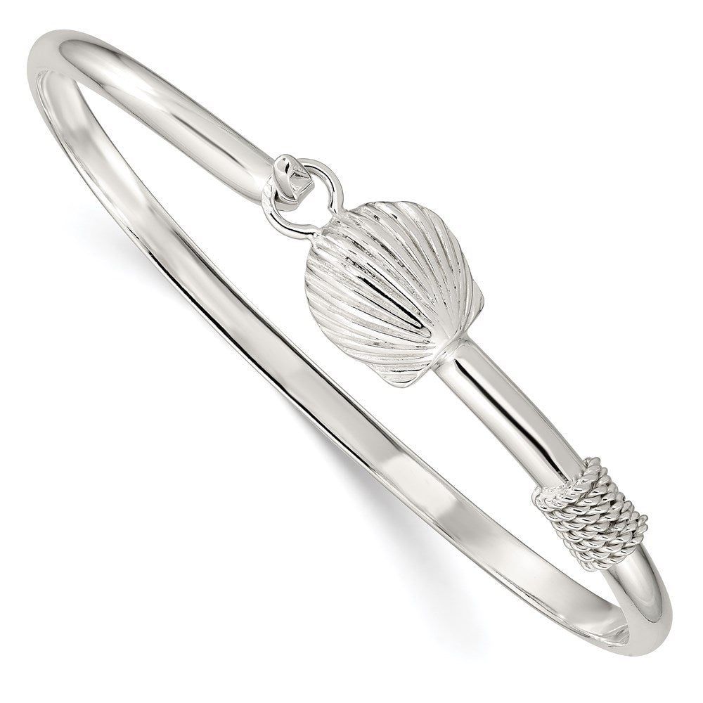 Polished;Hinged;Sterling silver