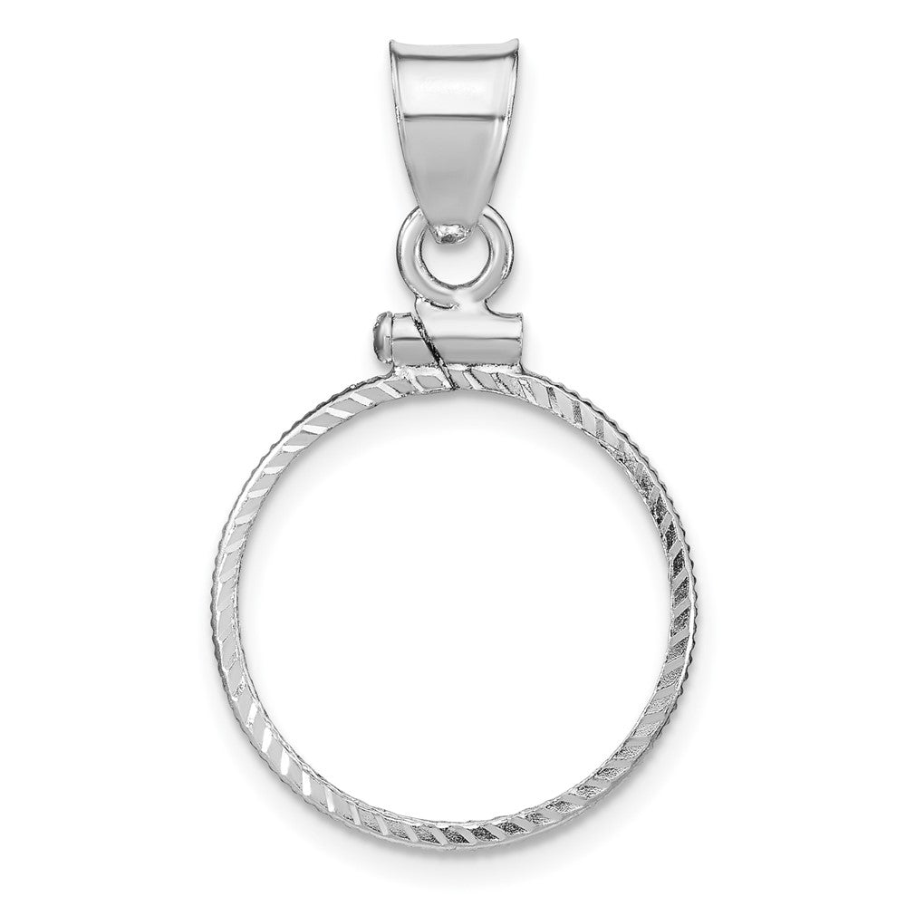 Solid;Diamond-cut;Polished;Sterling silver;Screw top