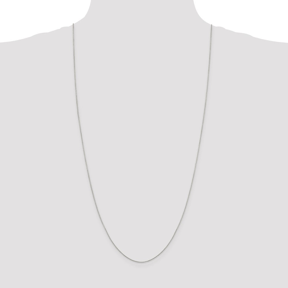 Sterling Silver .8mm 8 Sided Box Chain