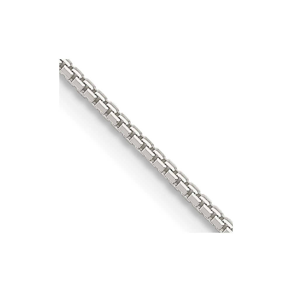 Sterling Silver 1.5mm 8 Sided Box Chain