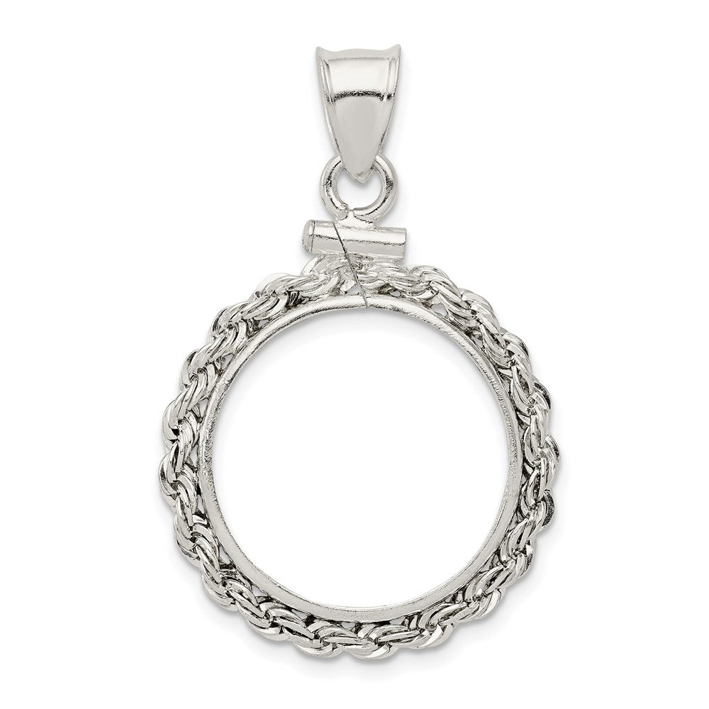 Solid;Polished;Sterling silver;Screw top