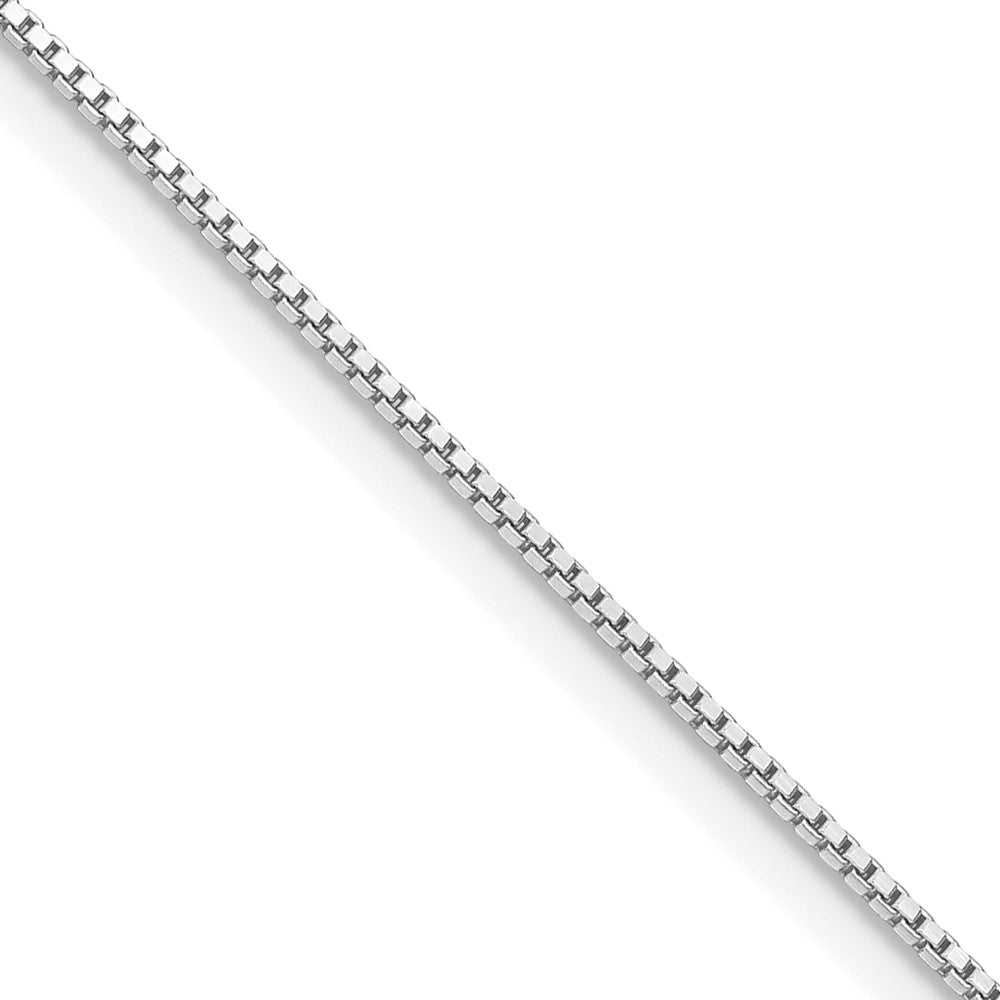 Spring Ring;Sterling silver;Box chain;Rhodium-plated;2in extension