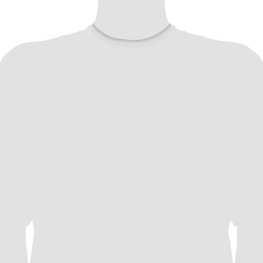Sterling Silver 1.1mm Box Chain