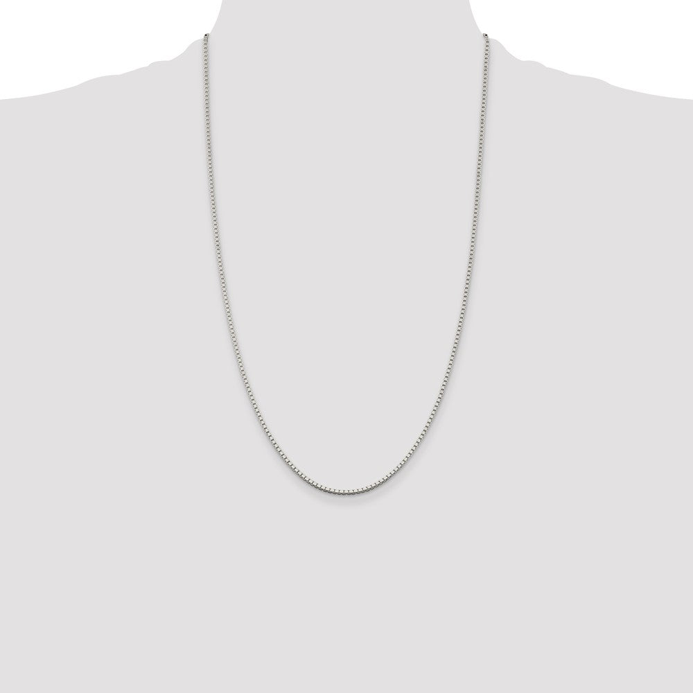 Sterling Silver 1.75mm Box Chain