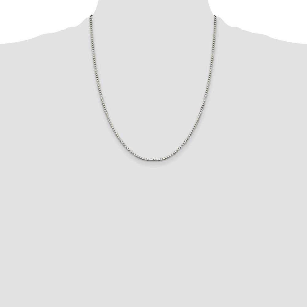 Sterling Silver 1.9mm Box Chain