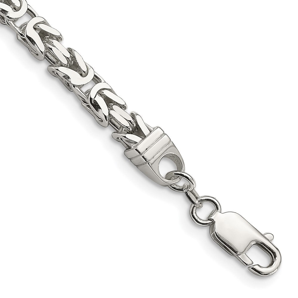 Solid;Polished;Lobster;Sterling silver