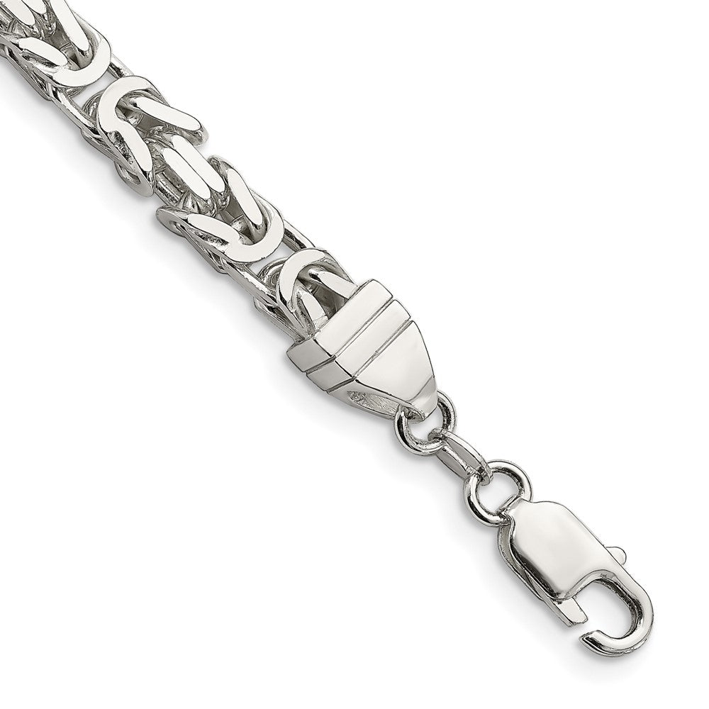 Solid;Polished;Lobster;Sterling silver