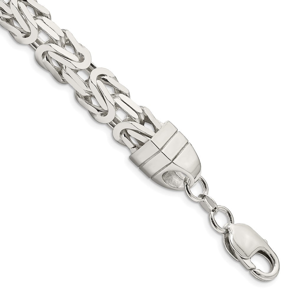 Solid;Polished;Lobster;Sterling silver