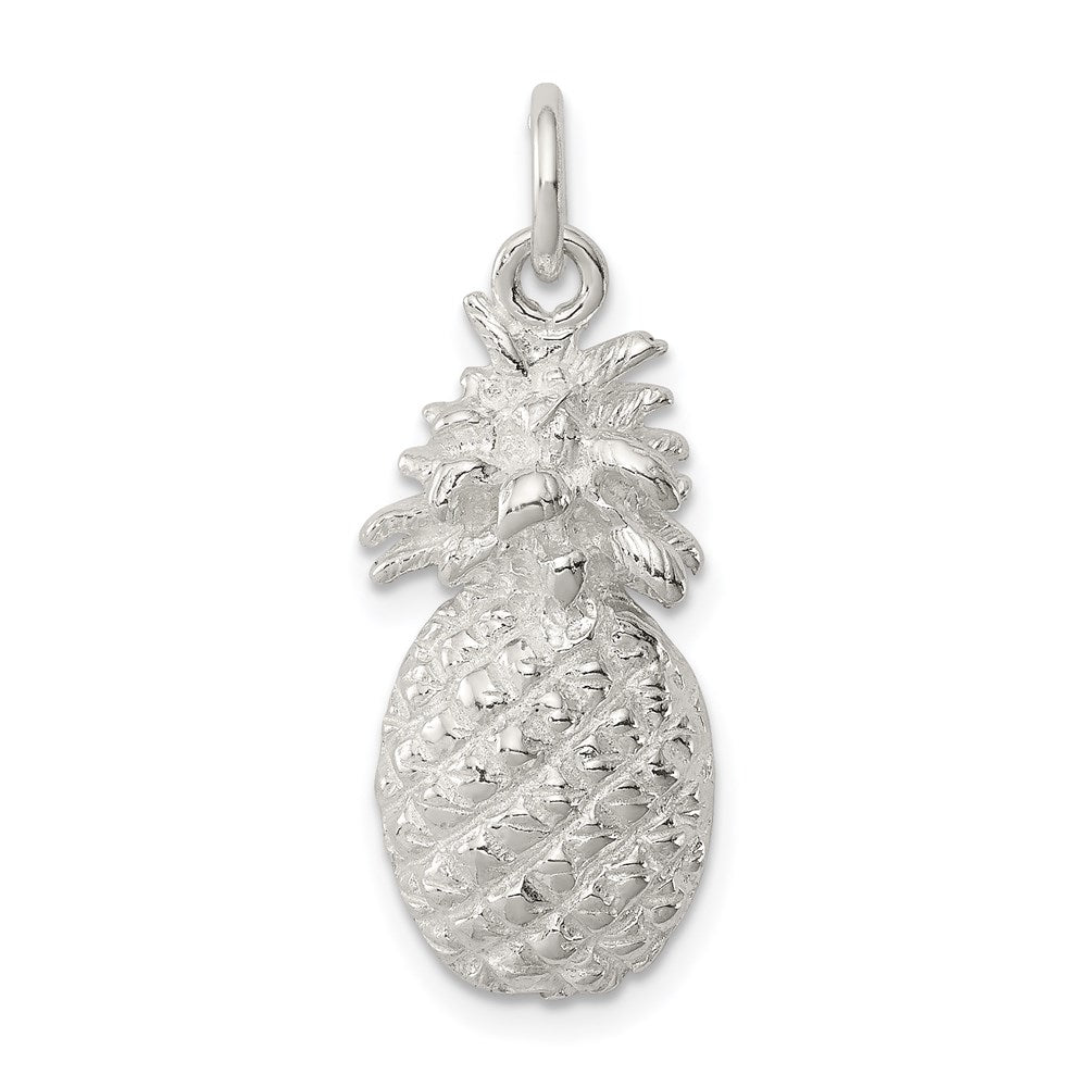 Solid;Casted;Polished;Open back;Sterling silver;Fits up to 3mm