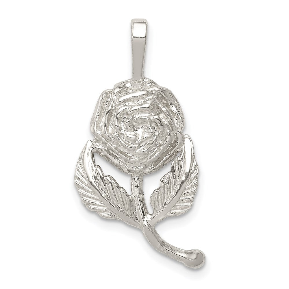 Solid;Casted;Polished;Open back;Sterling silver;Textured back