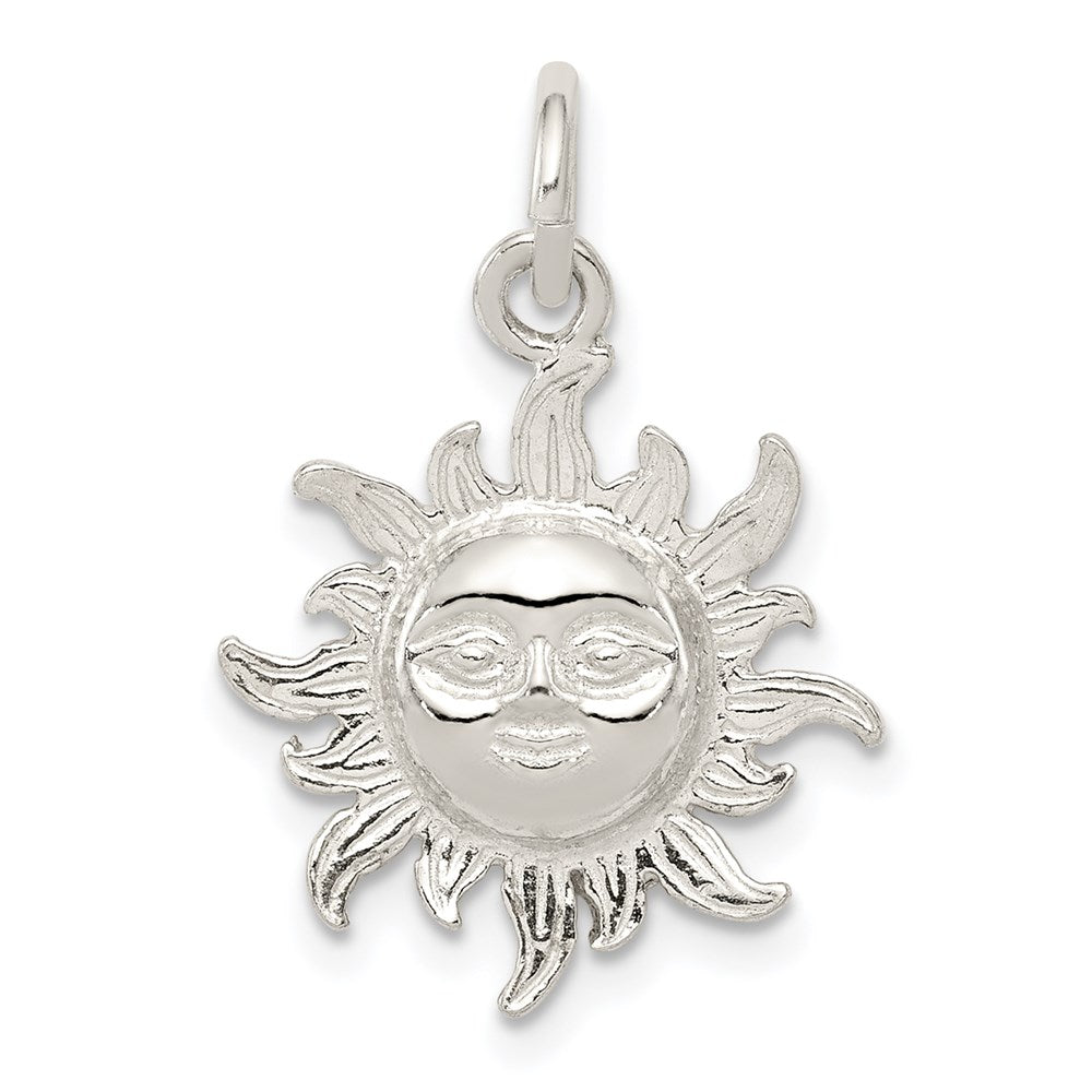 Solid;Casted;Polished;Open back;Sterling silver
