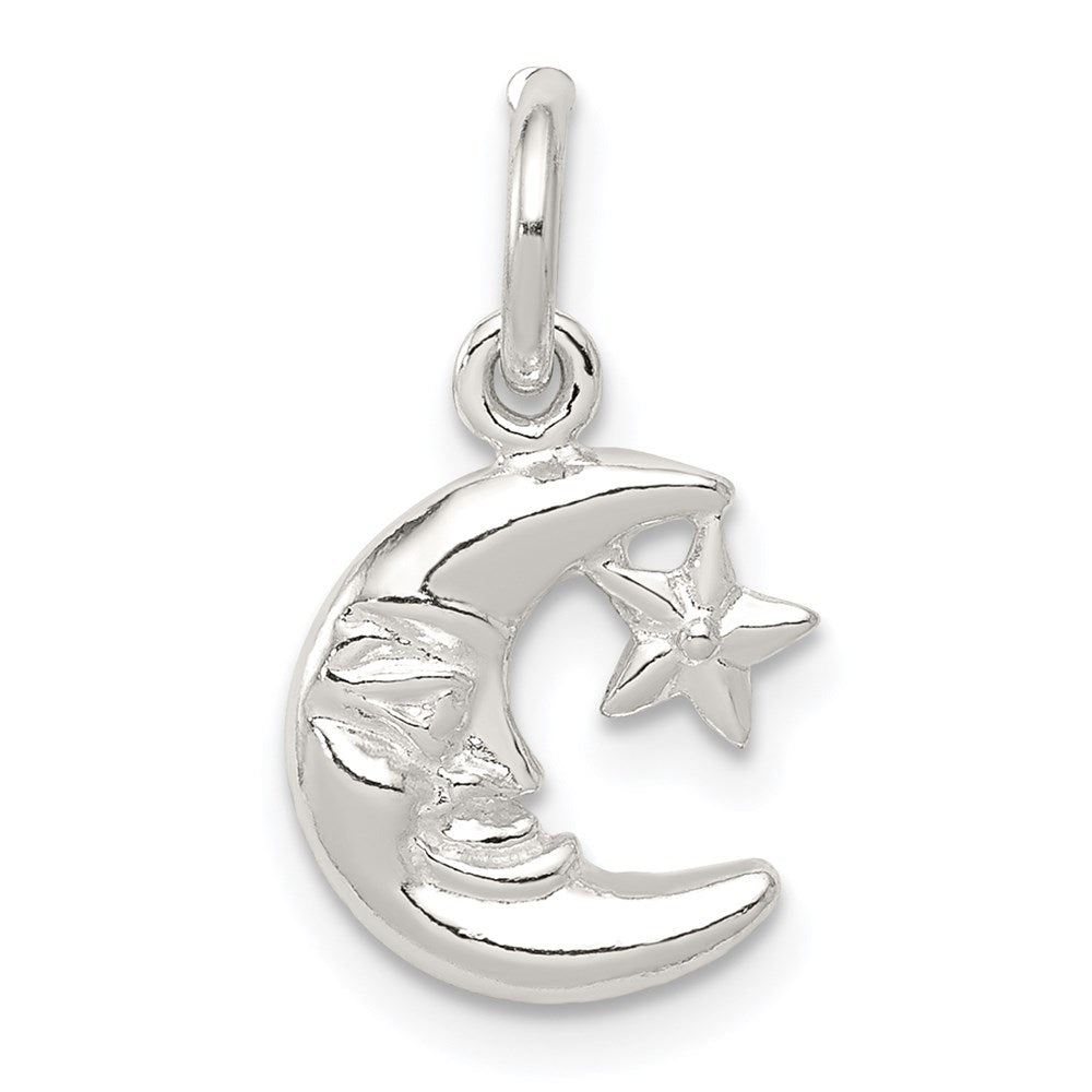 Solid;Casted;Polished;Open back;Sterling silver