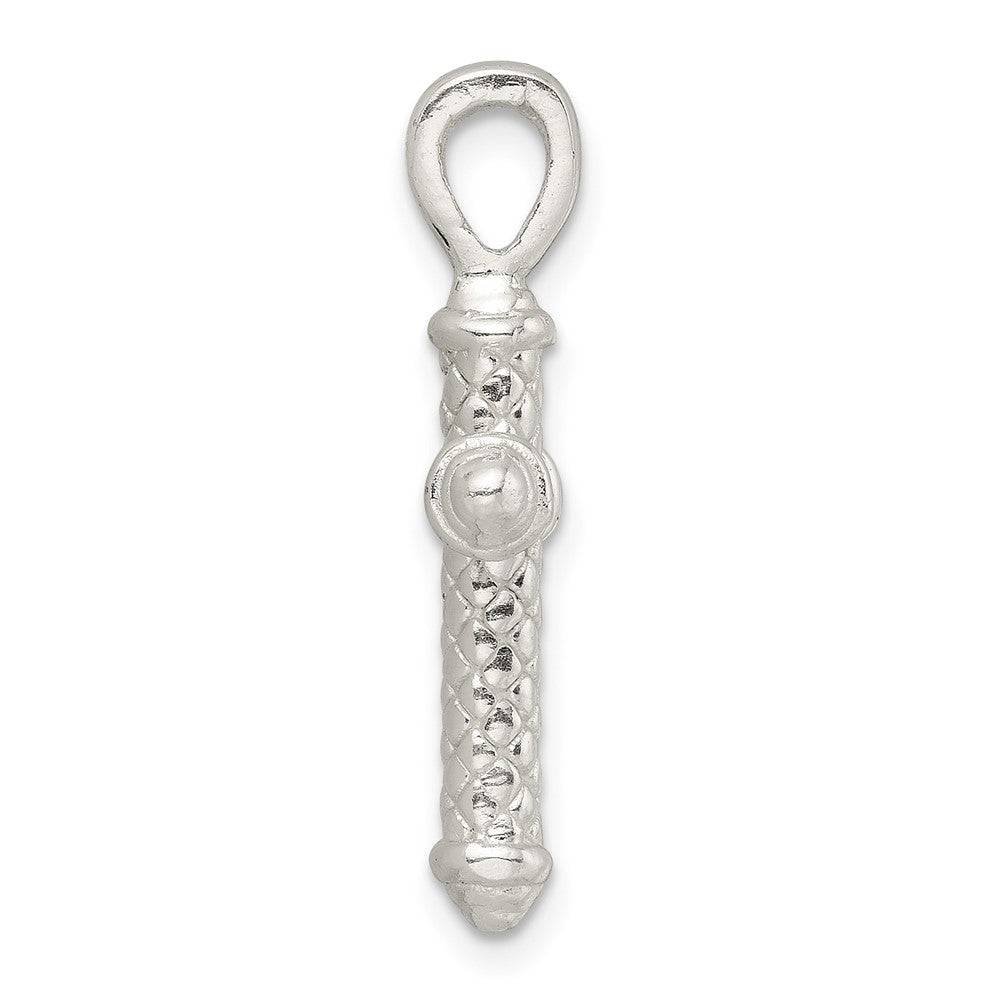 Sterling Silver Polished Cross Pendant
