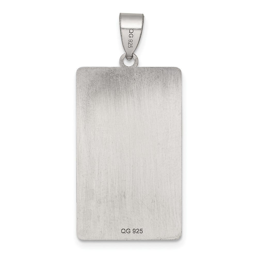 Sterling Silver The Hierophant Tarot Card Pendant