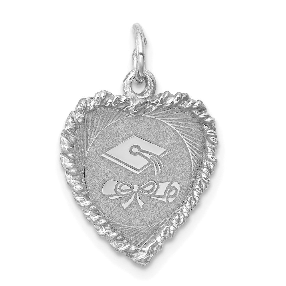 Solid;Die struck;Engravable;Sterling silver;Brocaded disc