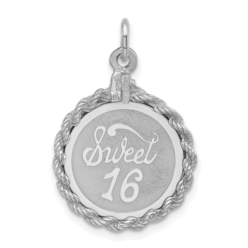 Solid;Die struck;Engravable;Sterling silver;Laser Etched
