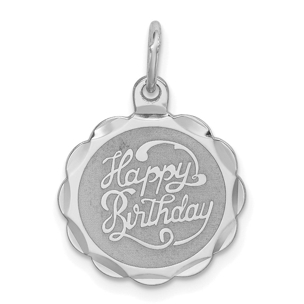 Solid;Die struck;Engravable;Sterling silver;Faceted