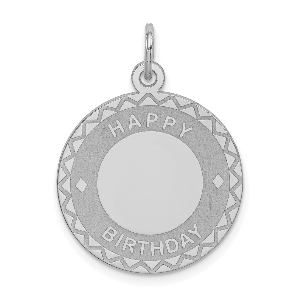 Solid;Die struck;Engravable;Sterling silver;Laser Etched