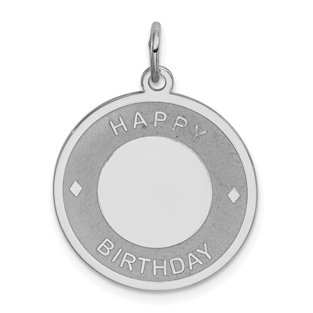 Solid;Die struck;Engravable;Sterling silver;Laser Etched