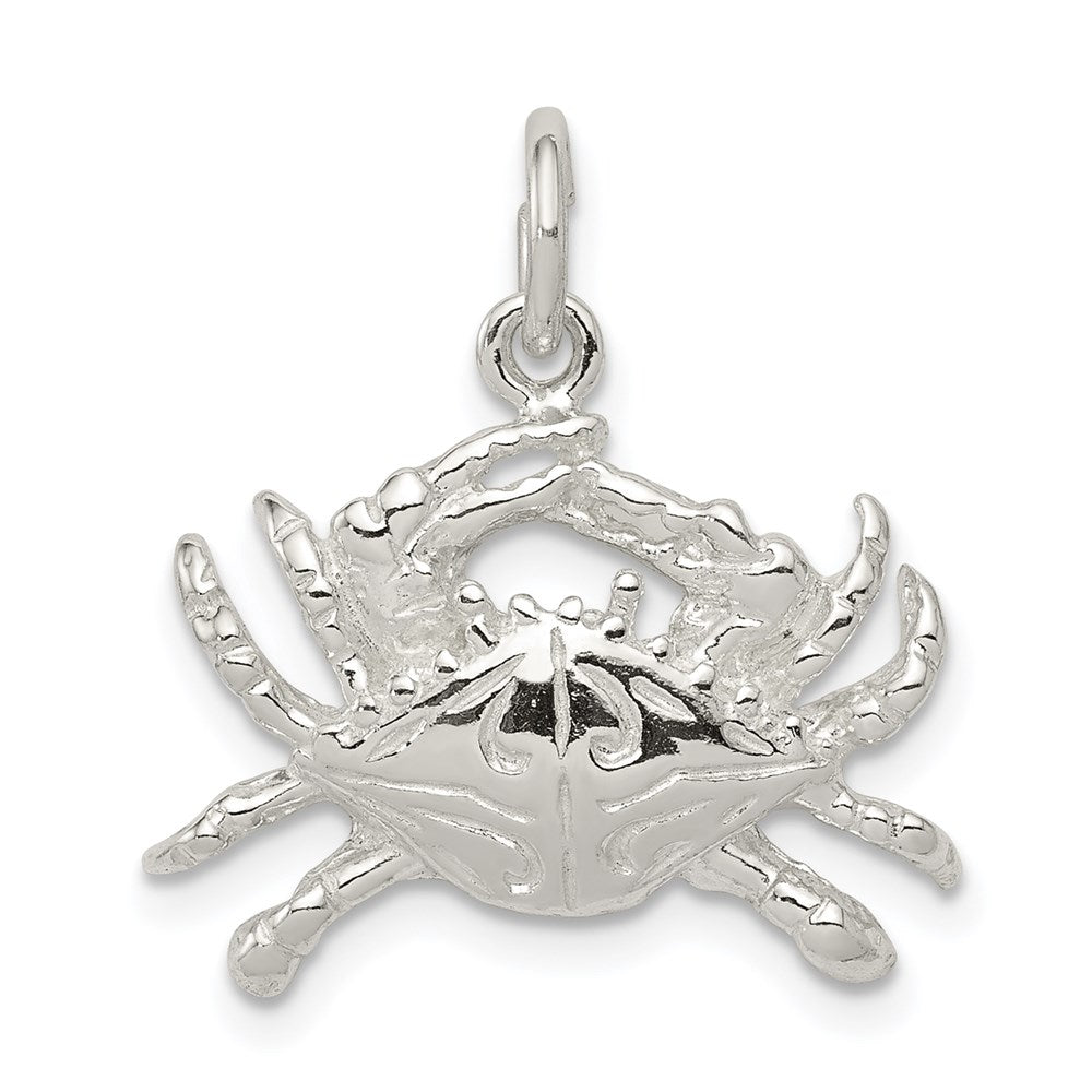 Solid;Casted;Polished;Open back;Sterling silver;Fits up to 3mm