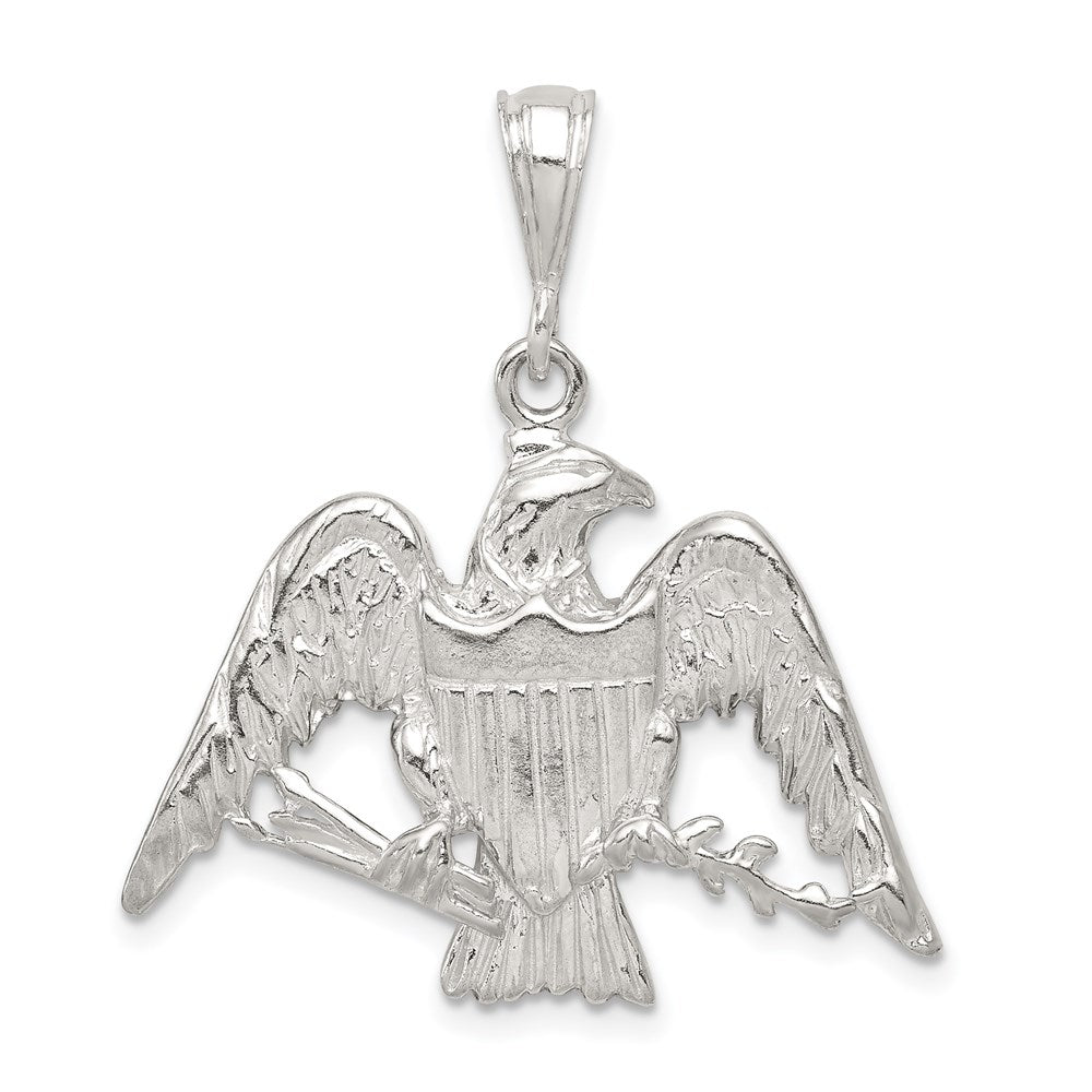 Solid;Casted;Polished;Open back;Sterling silver