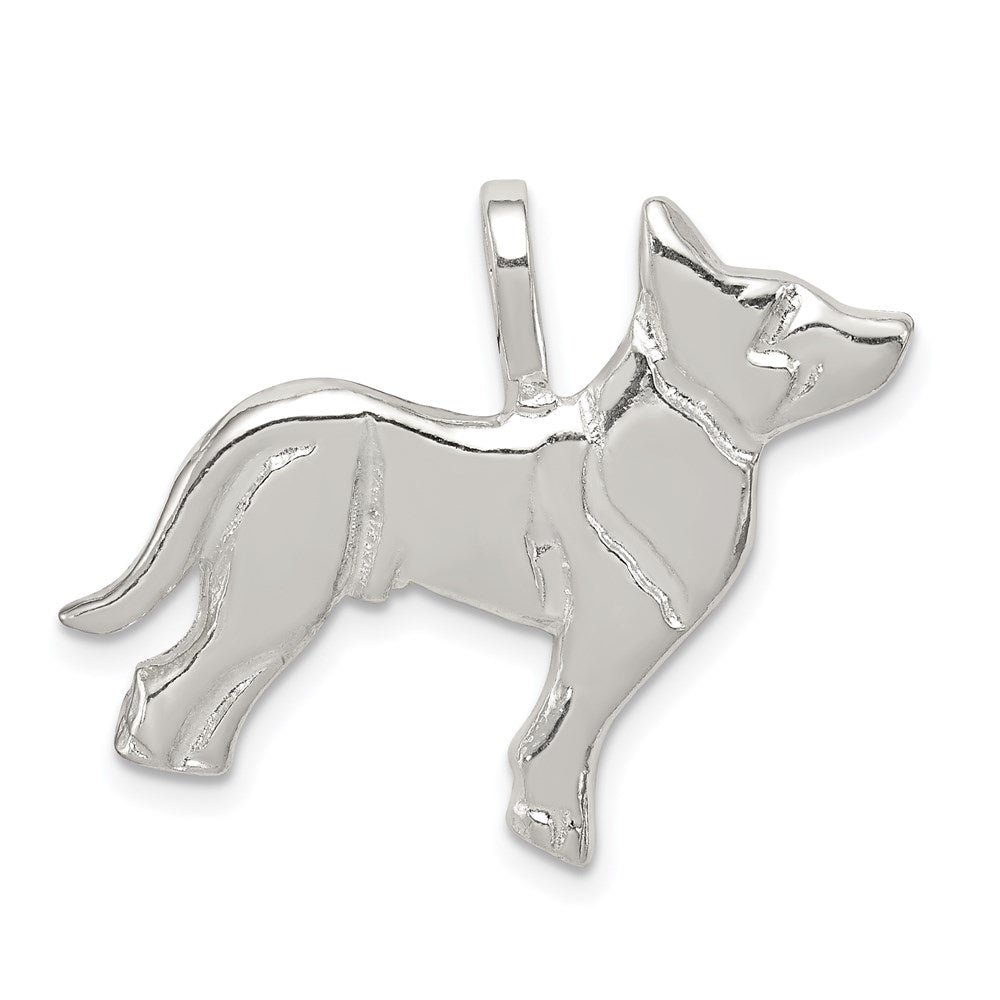 Solid;Casted;Polished;Open back;Sterling silver