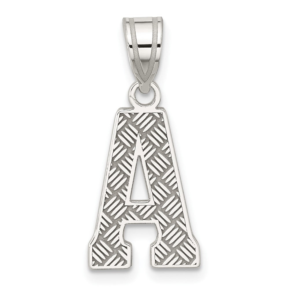 Solid;Casted;Polished;Sterling silver;Patterned;Fits up to 3mm