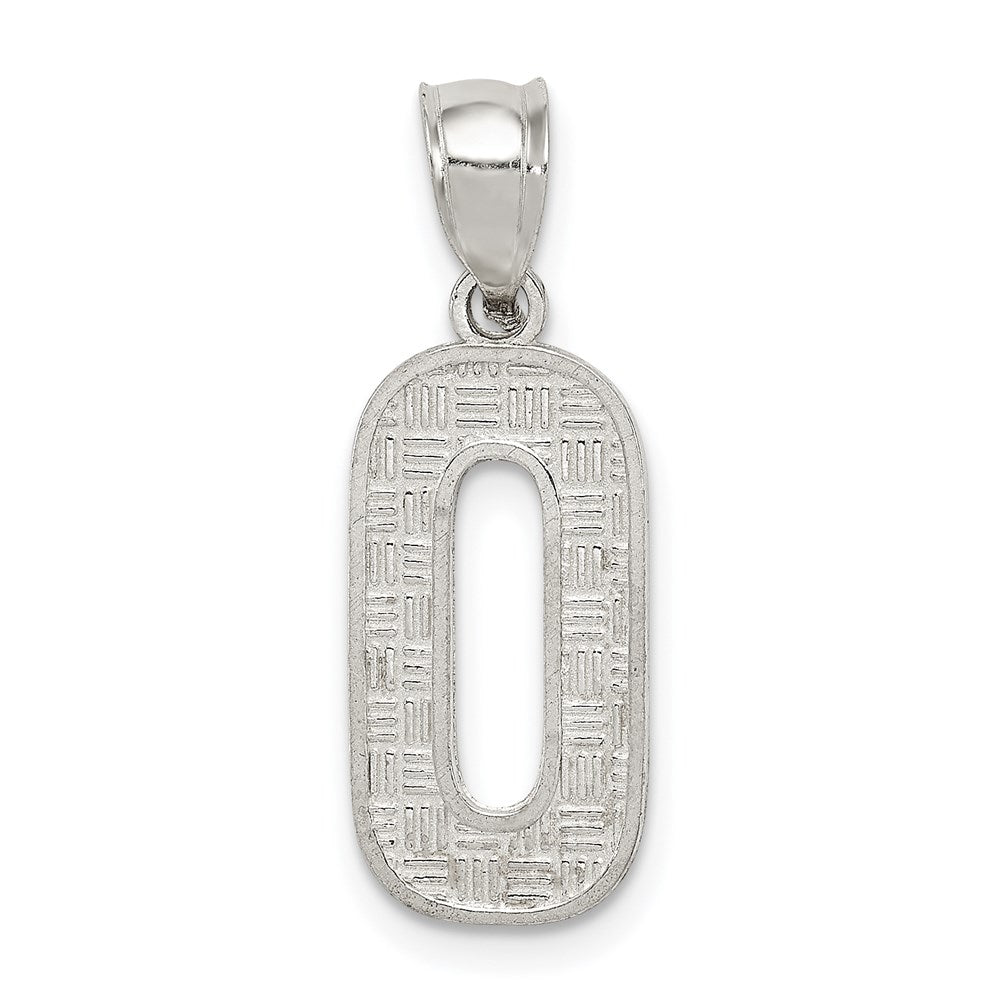 Solid;Casted;Polished;Sterling silver;Patterned;Fits up to 3mm