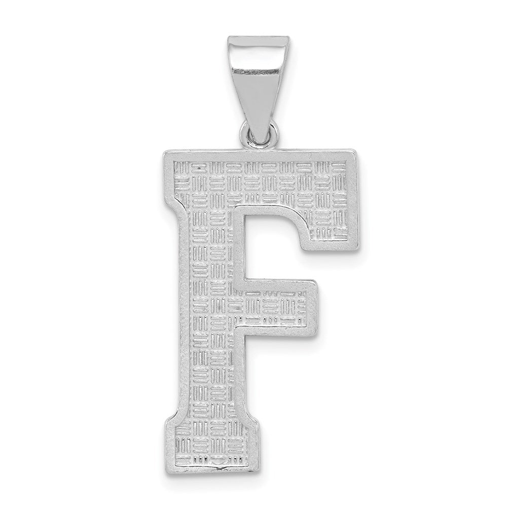 Solid;Casted;Polished;Sterling silver;Patterned;Fits up to 4mm