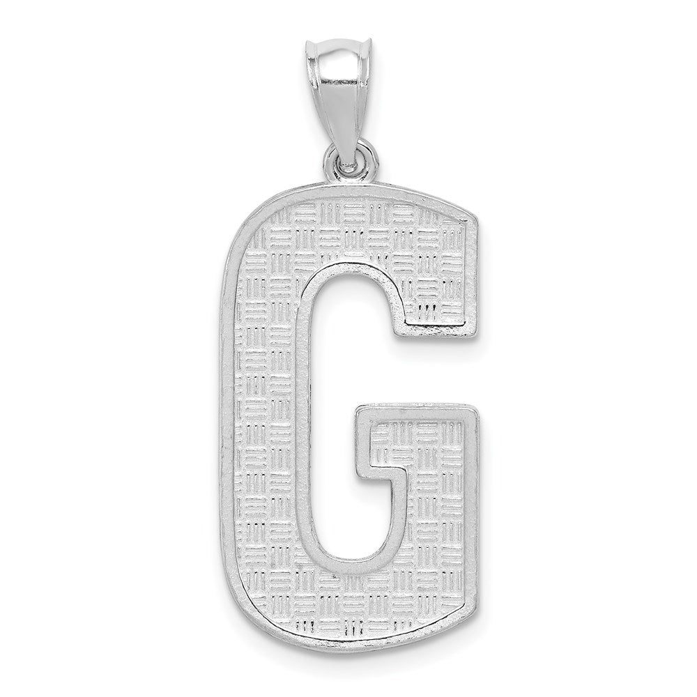 Solid;Casted;Polished;Sterling silver;Patterned;Fits up to 4mm