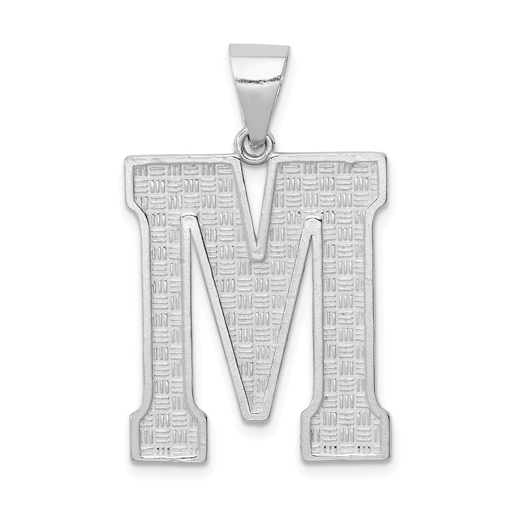 Solid;Casted;Polished;Sterling silver;Patterned;Fits up to 4mm