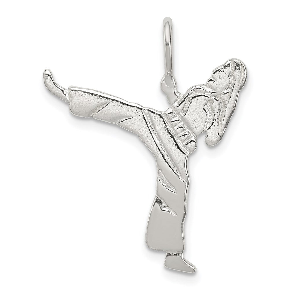 Solid;Casted;Polished;Sterling silver