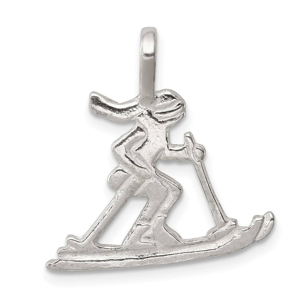Solid;Casted;Polished;Sterling silver