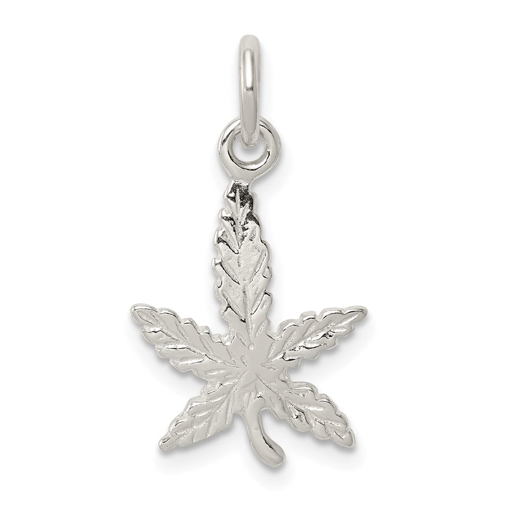 Solid;Casted;Polished;Sterling silver;Textured back