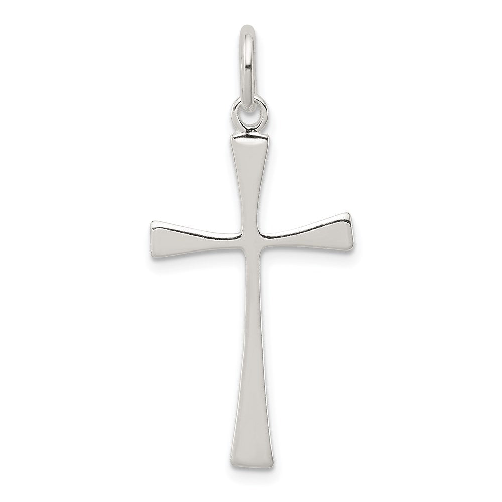 Solid;Polished;Satin;Sterling silver