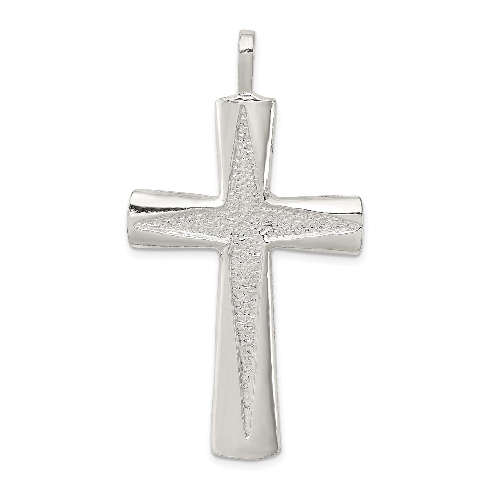 Solid;Casted;Polished;Open back;Sterling silver;Not engraveable;Fits up to 4mm