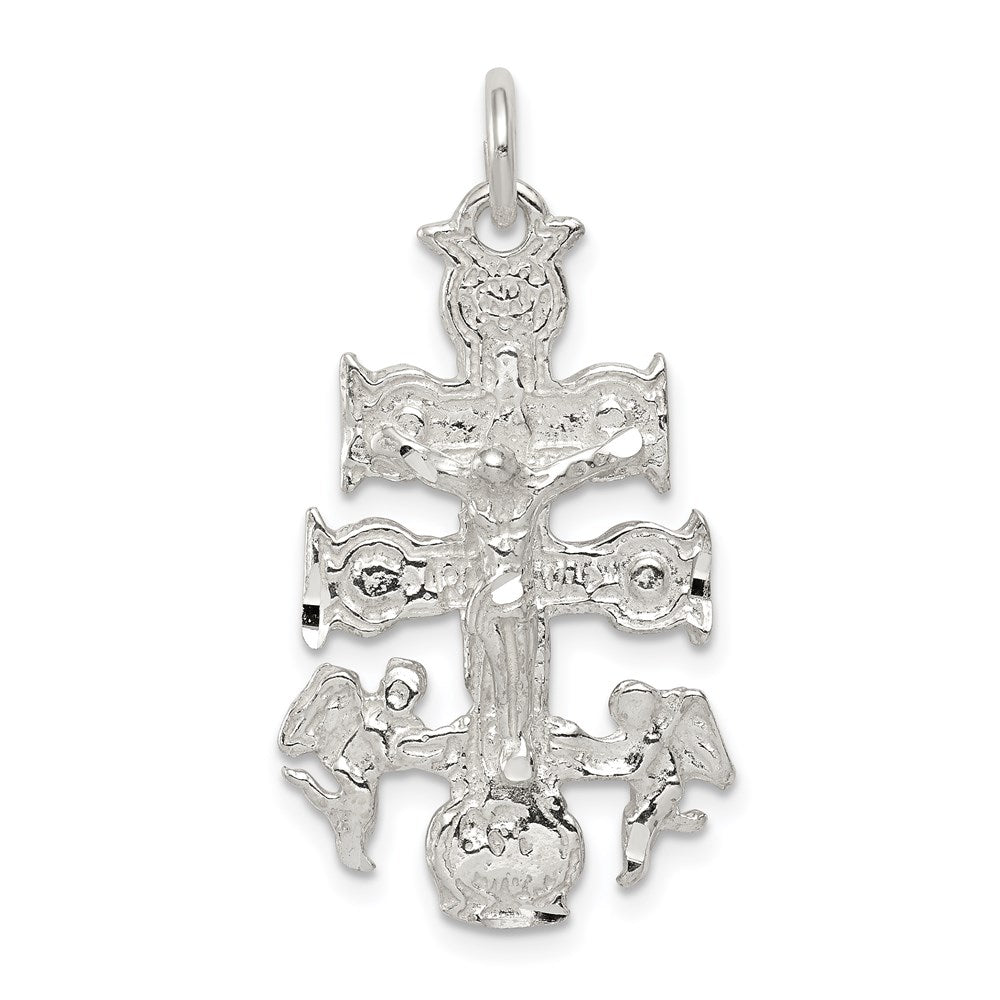 Solid;Casted;Diamond-cut;Polished;Sterling silver;Textured