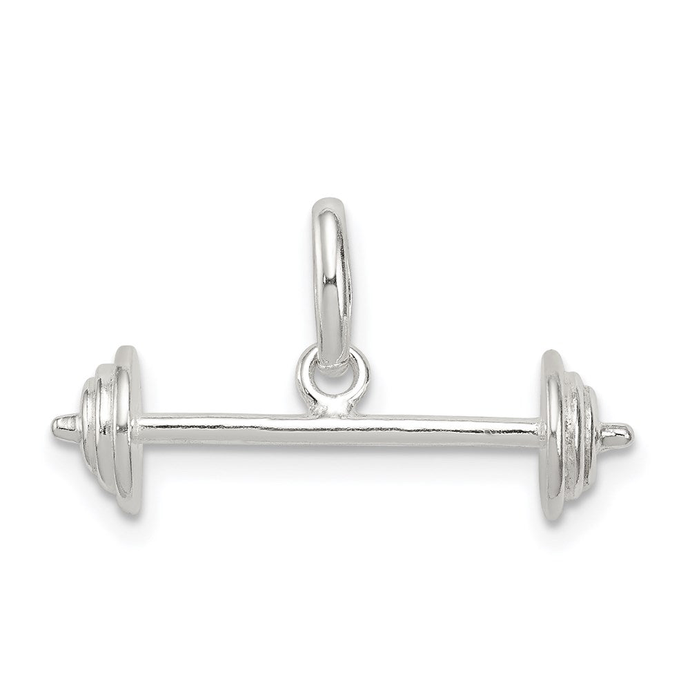 Solid;Casted;Polished;3-D;Sterling silver