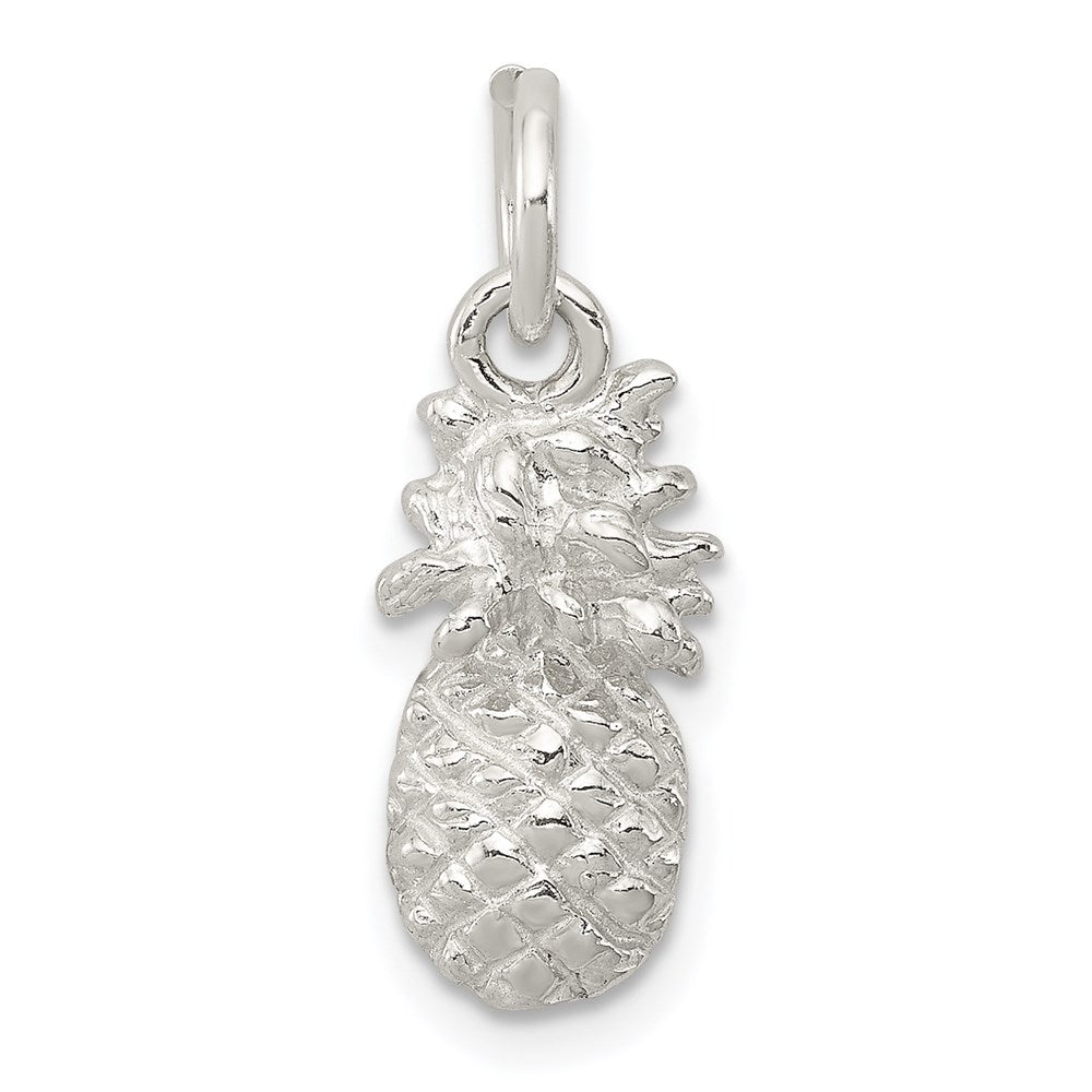 Solid;Casted;Polished;Open back;Sterling silver;Fits up to 3mm