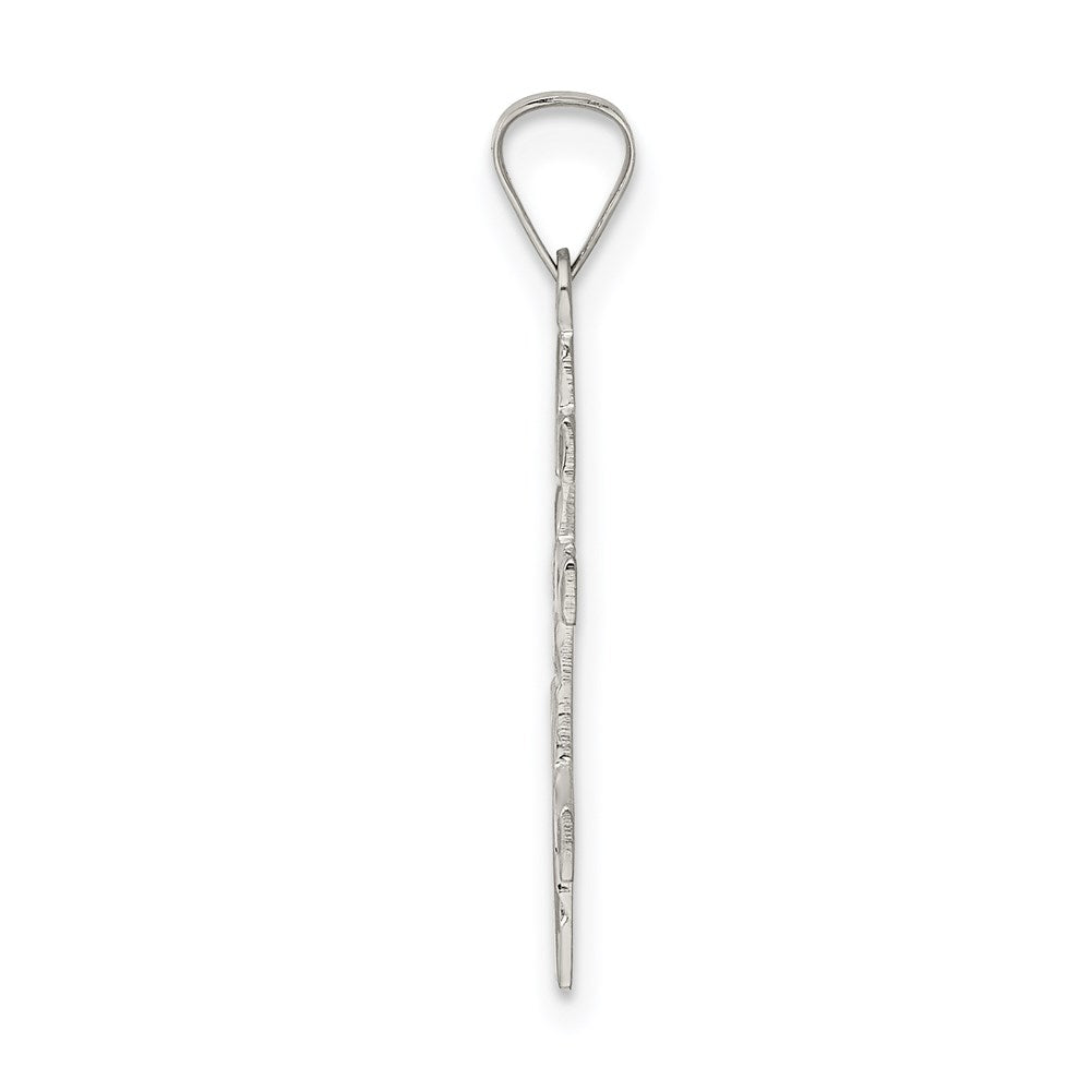 Sterling Silver Eastern Orthodox Cross Charm