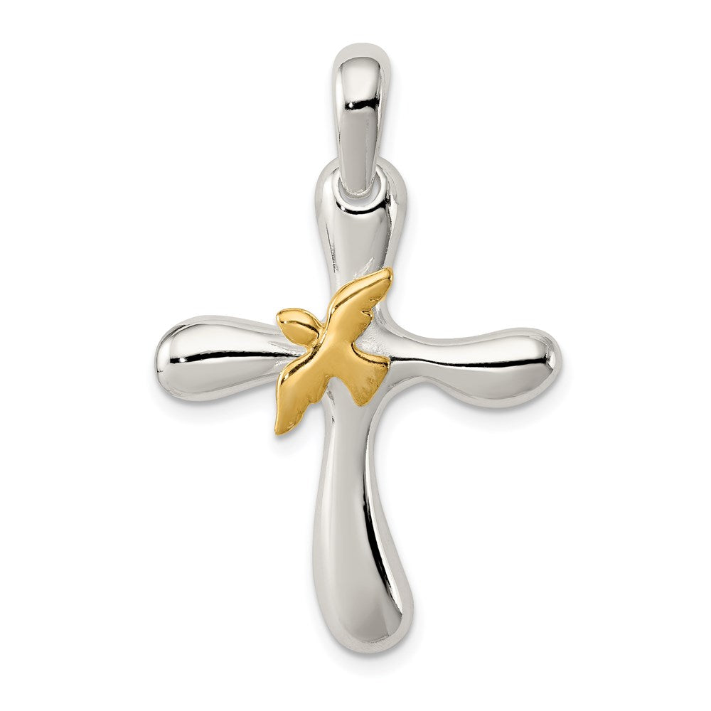 Solid;Polished;Sterling silver;Vermeil