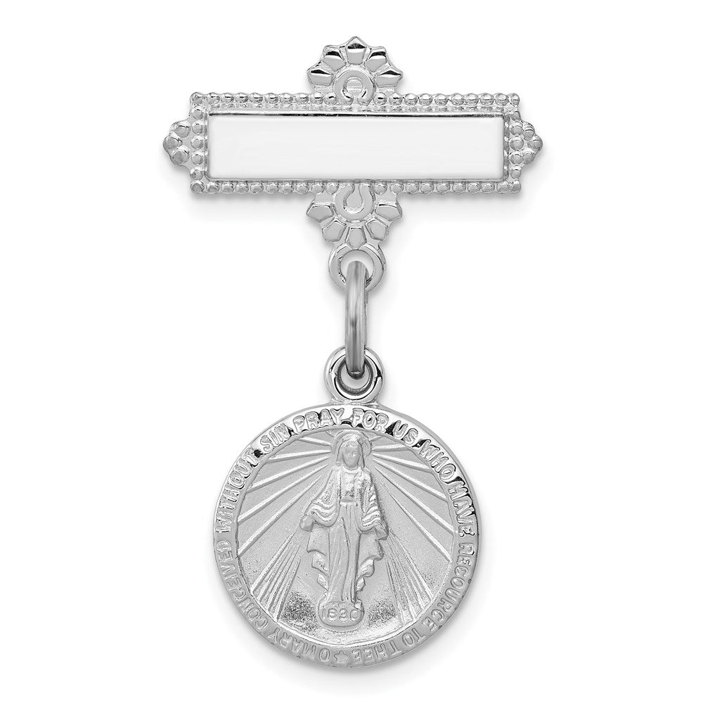 Solid;Sterling silver;Not engraveable by QG;Polished & satin
